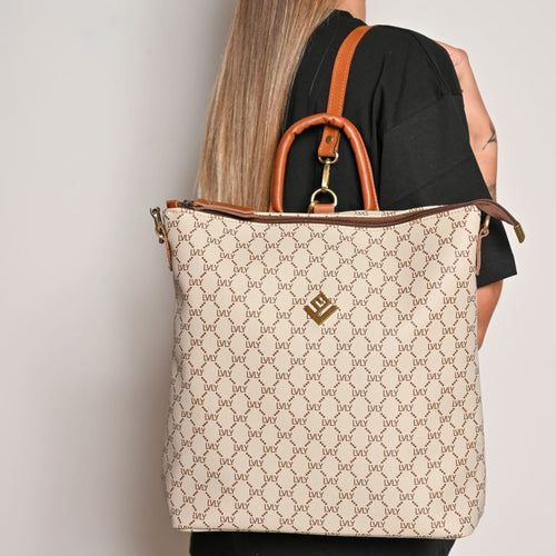 Successful Mosaic Bag | Beige